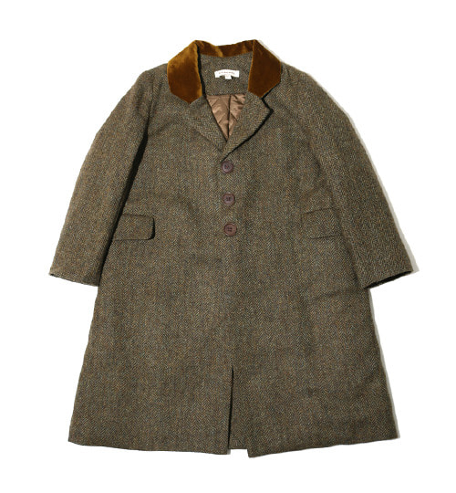 [CARAMEL]Boreas Coat - Featherweight Tweed