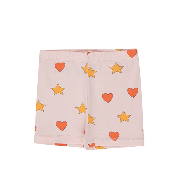 [TINYCOTTONS]Hearts Stars Short - Pastel Pink
