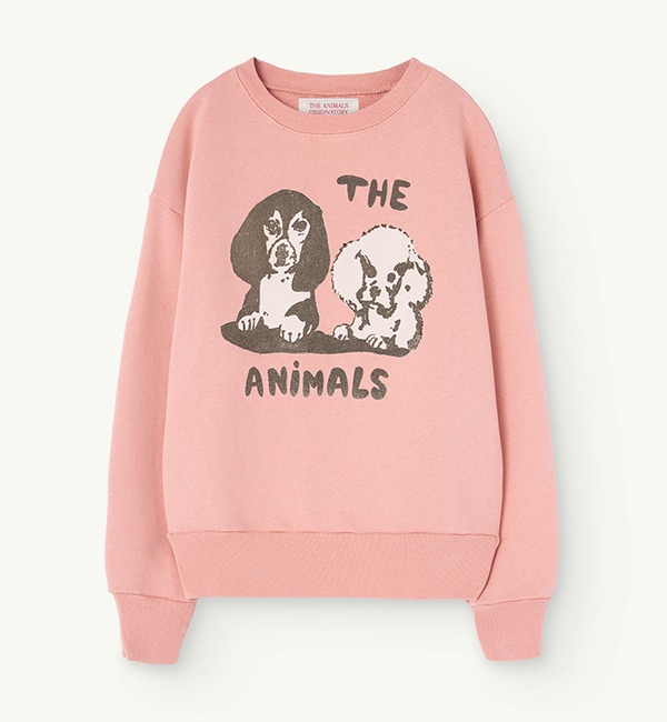 MID SALE - 5/6 종료[THE ANIMALS OBSERVATORY]Bear Kids Sweatshirt - 019_CP