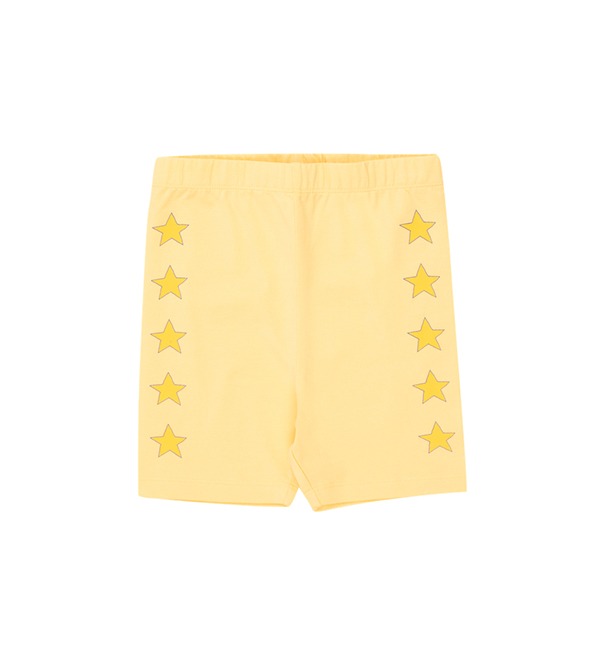 [TINYCOTTONS]Stars Biker Leggings - Mellow Yellow